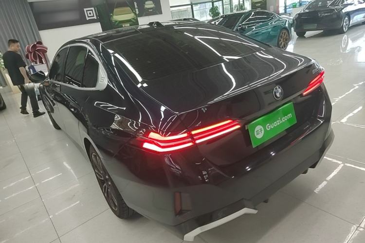 Used BMW 5 Series 2024 530Li Leading Model M Sport Package Rear Left 45 Deg