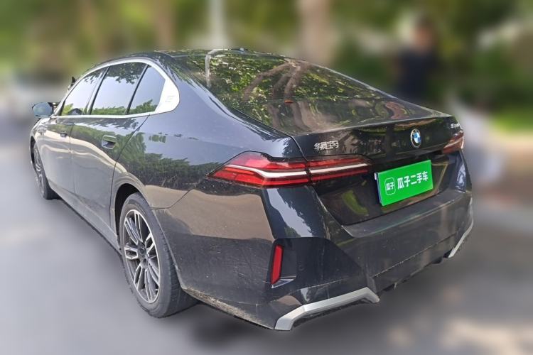 Used BMW 5 Series 2024 530Li Leading Model M Sport Package Rear Left 45 Deg