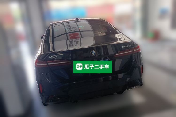 Used BMW 5 Series 2024 530Li Leading Model M Sport Package Rear Left 45 Deg