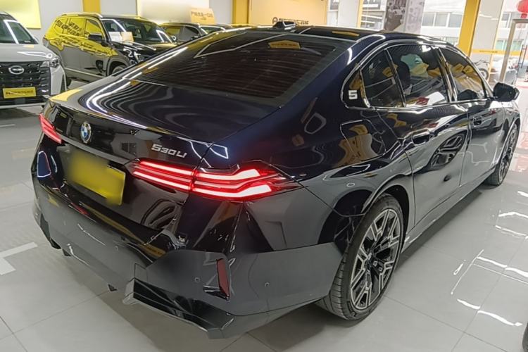 Used BMW 5 Series 2024 530Li Leading Model M Sport Package Rear Right 45 Deg