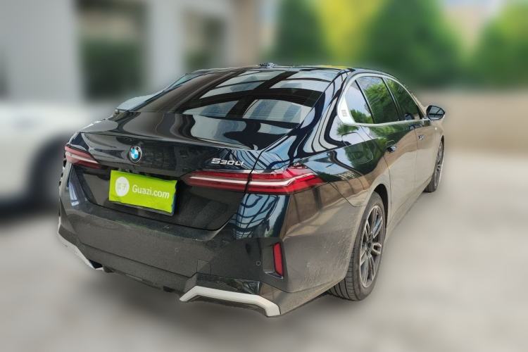 Used BMW 5 Series 2024 530Li Leading Model M Sport Package Rear Right 45 Deg