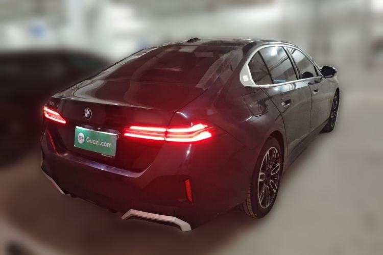 Used BMW 5 Series 2024 530Li Leading Model M Sport Package Rear Right 45 Deg