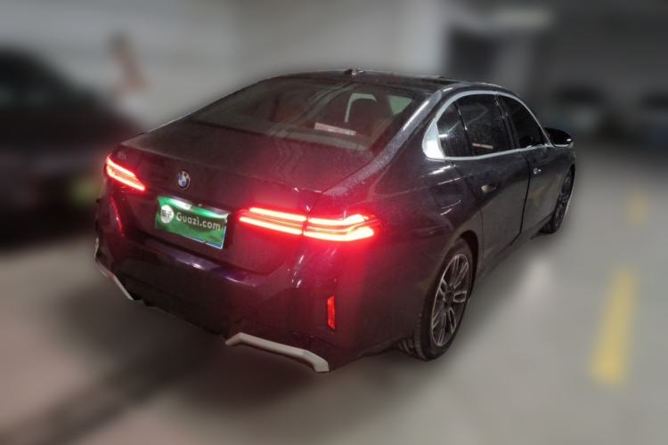 Used BMW 5 Series 2024 530Li Leading Model M Sport Package Rear Right 45 Deg