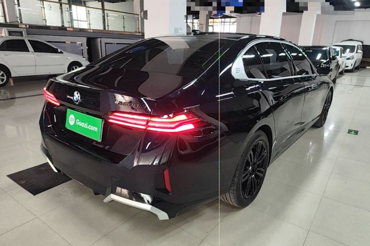 Used BMW 5 Series 2024 530Li Leading Model M Sport Package Rear Right 45 Deg