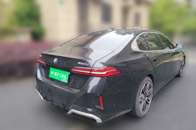 Used BMW 5 Series 2024 530Li Leading Model M Sport Package Rear Right 45 Deg