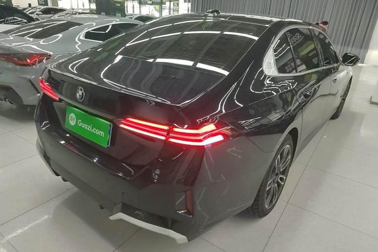 Used BMW 5 Series 2024 530Li Leading Model M Sport Package Rear Right 45 Deg