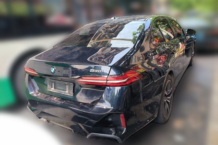 Used BMW 5 Series 2024 530i Leading Model M Sport Package Rear Right 45 Deg