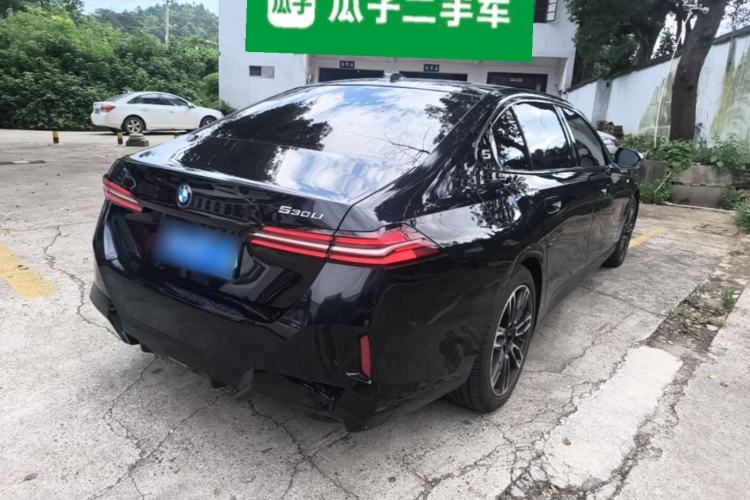 Used BMW 5 Series 2024 530Li Leading Model M Sport Package Rear Right 45 Deg