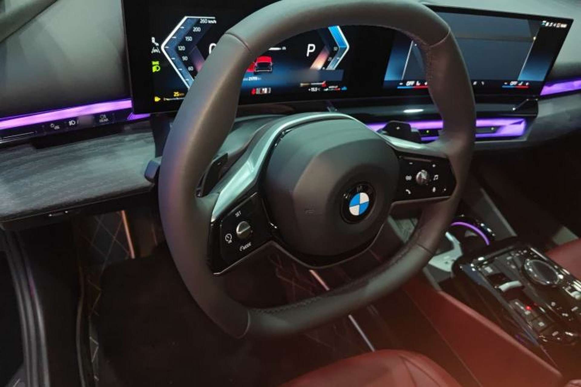 Used BMW 5 Series 2024 530Li Leading Luxury Package Steering Wheel