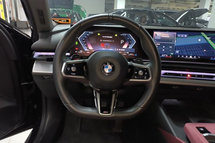 Used BMW 5 Series 2024 530Li Leading Model M Sport Package Steering Wheel