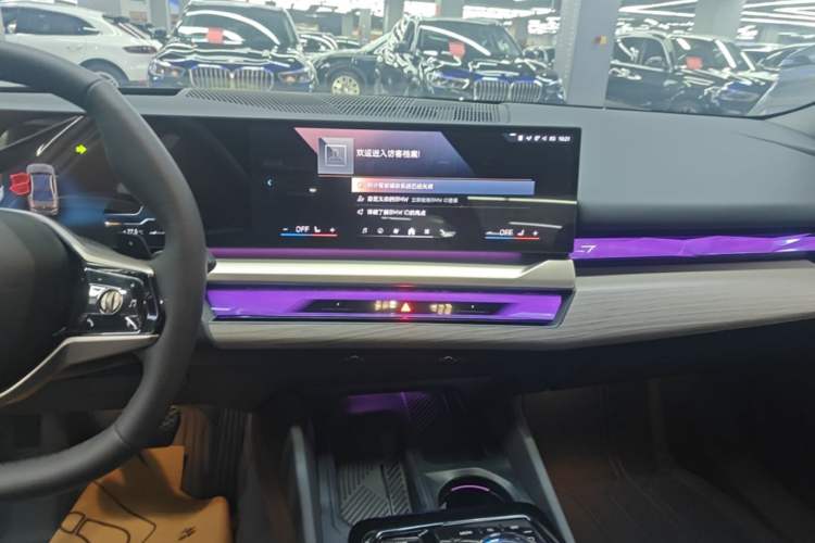 Used BMW 5 Series 2024 530Li Luxury Package Premium Edition Audio And AC Panel