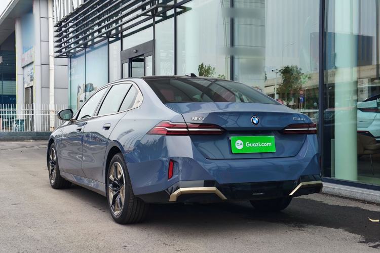 Used BMW 5 Series 2024 530Li Leading Model M Sport Package Rear Left 45 Deg