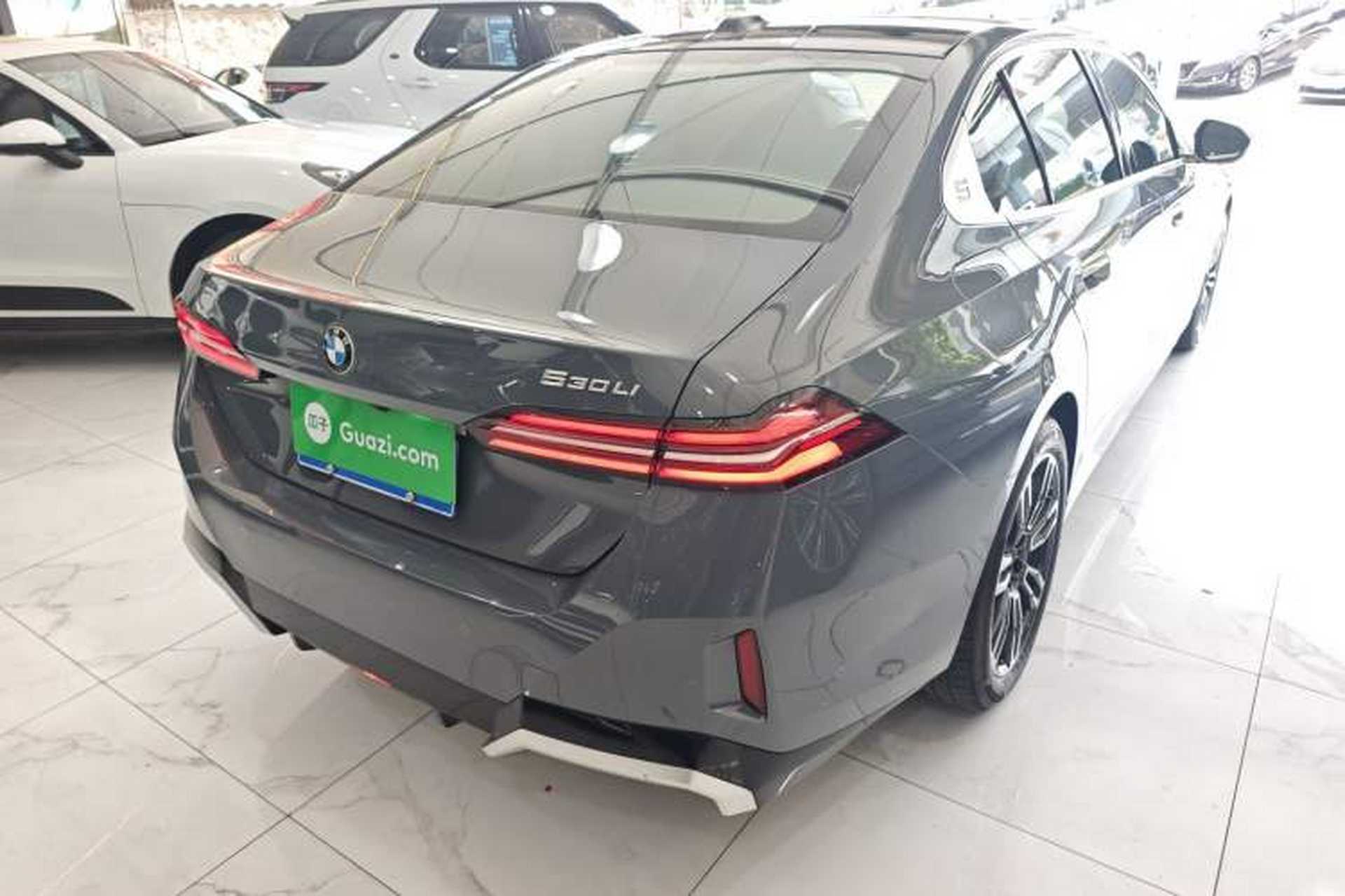 Used BMW 5 Series 2024 530Li Leading Model M Sport Package Rear Right 45 Deg