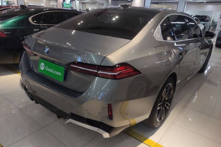 Used BMW 5 Series 2024 530Li Leading Model M Sport Package Rear Right 45 Deg