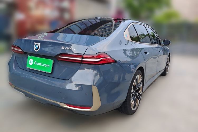 Used BMW 5 Series 2024 530Li Luxury Package Premium Edition Rear Right 45 Deg
