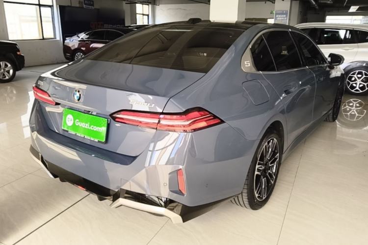 Used BMW 5 Series 2024 530Li Leading Model M Sport Package Rear Right 45 Deg