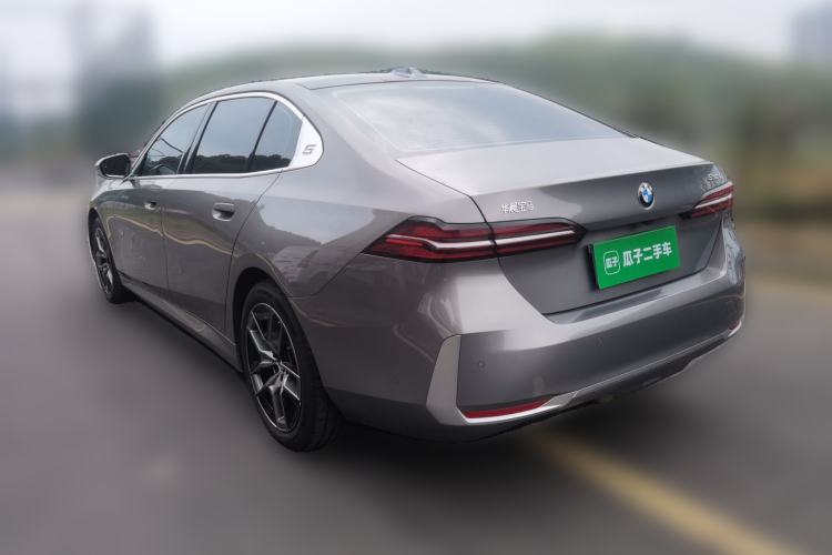 Used BMW 5 Series 2024 530Li Leading Luxury Package Rear Left 45 Deg