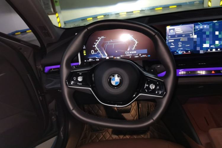 Used BMW 5 Series 2024 530Li Leading Luxury Package Steering Wheel