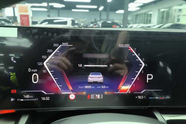Used BMW 5 Series 2024 530Li Leading Model M Sport Package Instrument Cluster