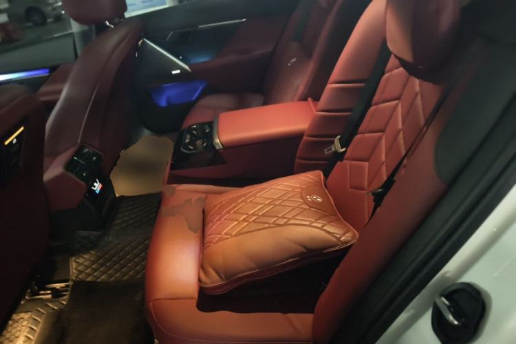 Used BMW 5 Series 2024 530Li Leading Model M Sport Package Left Rear Seat