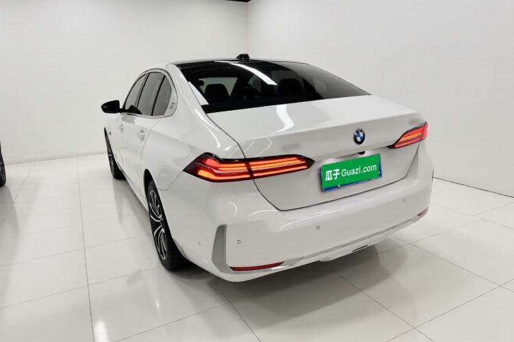 Used BMW 5 Series 2024 530Li Leading Luxury Package Rear Left 45 Deg