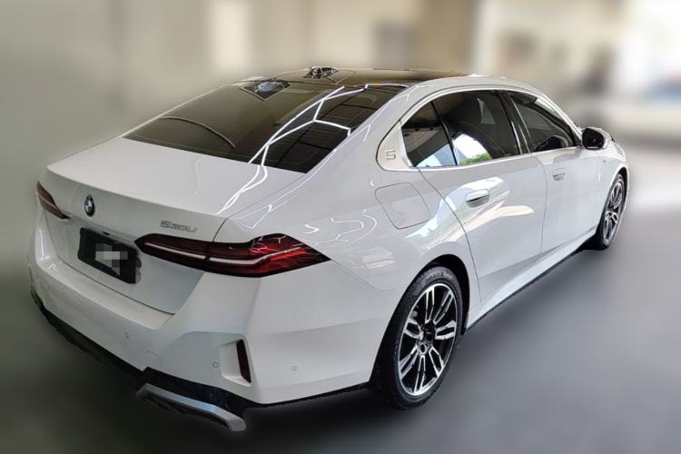 Used BMW 5 Series 2024 530Li Leading Model M Sport Package Rear Right 45 Deg