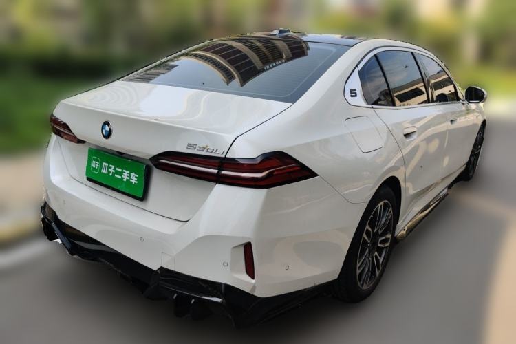 Used BMW 5 Series 2024 525Li M Sport Package Rear Right 45 Deg