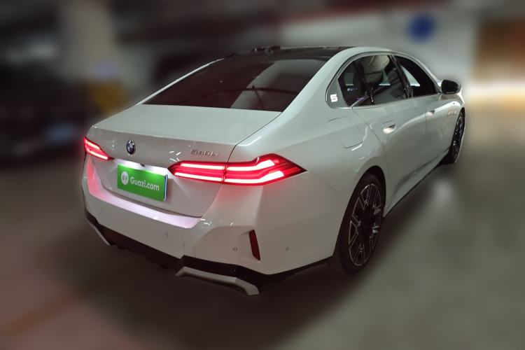 Used BMW 5 Series 2024 530Li Luxury Edition M Sport Package Rear Right 45 Deg