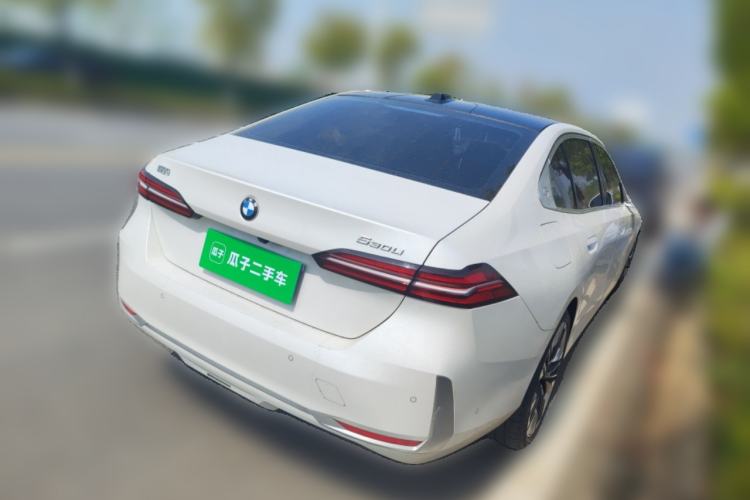 Used BMW 5 Series 2024 530Li Luxury Package Premium Edition Rear Right 45 Deg