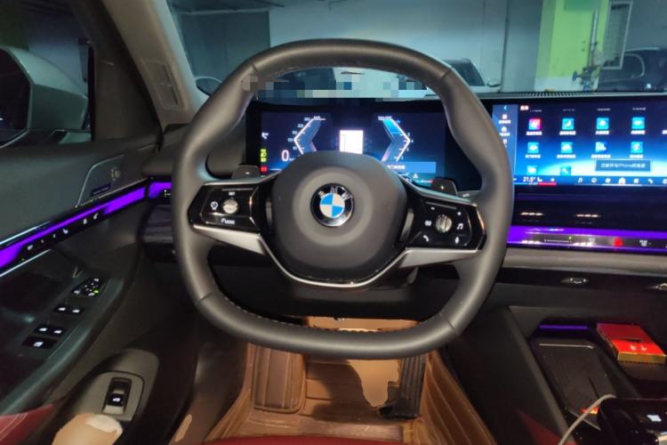Used BMW 5 Series 2024 530Li Leading Luxury Package Steering Wheel
