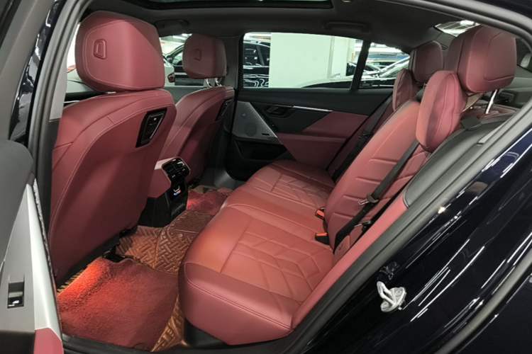 Used BMW 5 Series 2025 530Li Leading Model M Sport Package Left Rear Seat