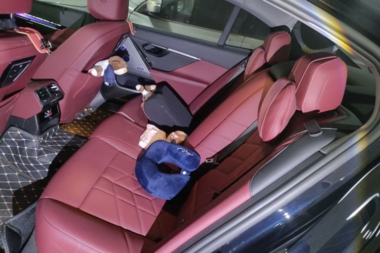 Used BMW 5 Series 2025 530Li Leading Model M Sport Package Left Rear Seat