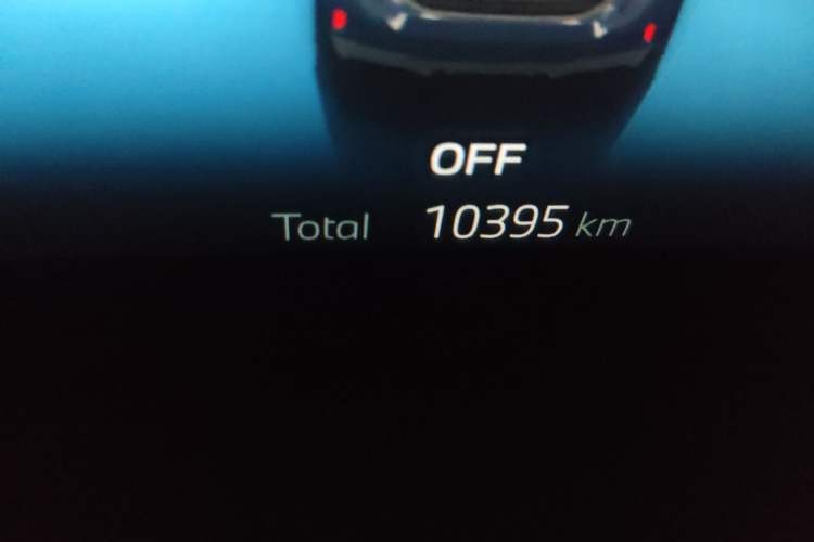 Used BMW 5 Series 2025 530Li Luxury Edition M Sport Package Odometer Close Up