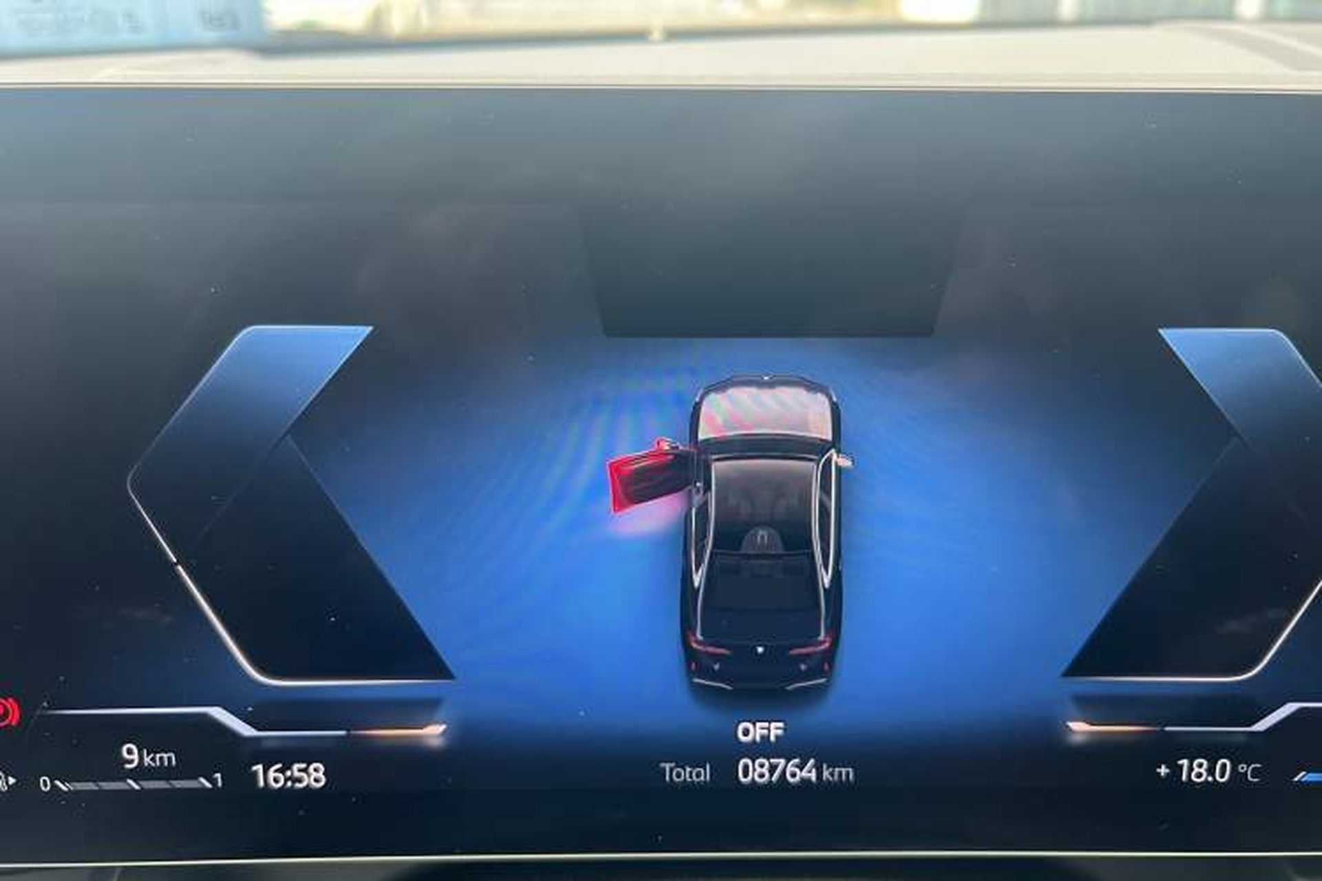 Used BMW 5 Series 2025 530Li Leading Model M Sport Package Odometer Close Up