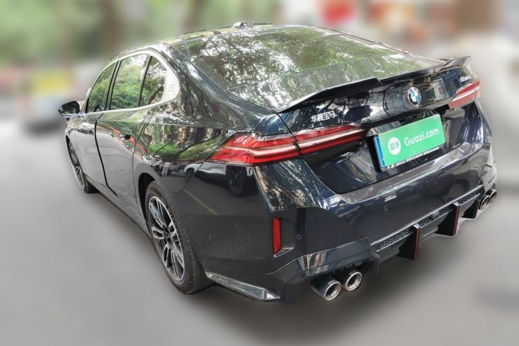 Used BMW 5 Series 2025 530Li Leading Model M Sport Package Rear Left 45 Deg