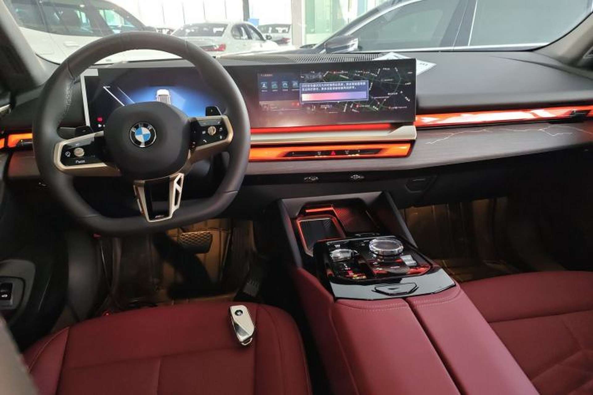 Used BMW 5 Series 2025 530Li Luxury Edition M Sport Package Center Console