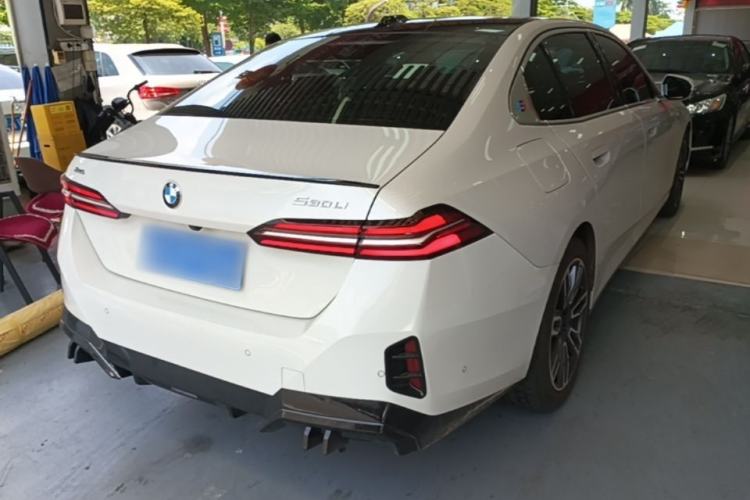 Used BMW 5 Series 2025 530Li Leading Model M Sport Package Rear Right 45 Deg