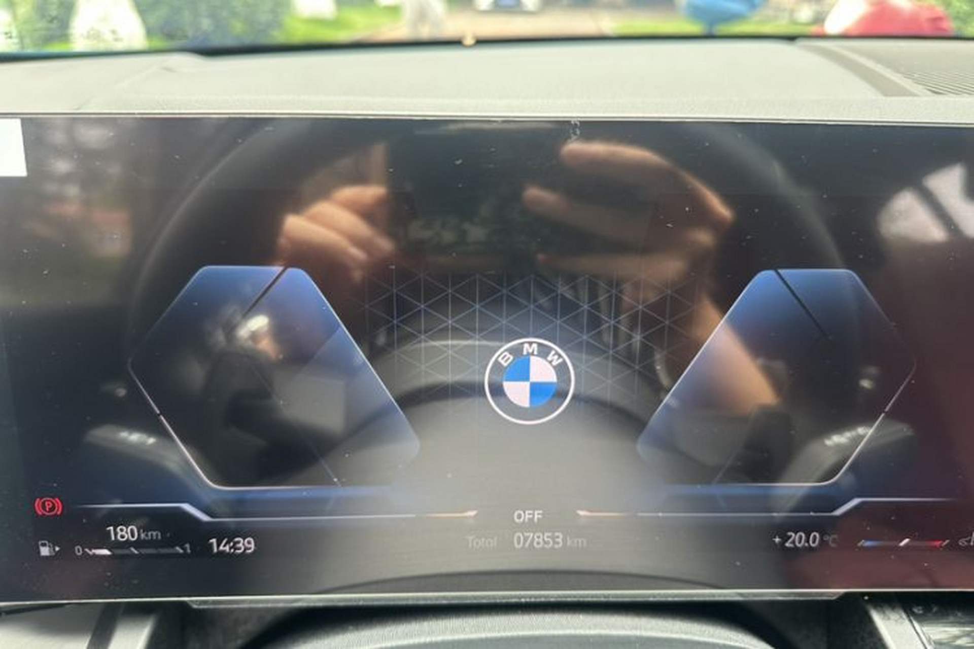 Used BMW 5 Series 2026 530Li Leading M Sport Package Odometer Close Up