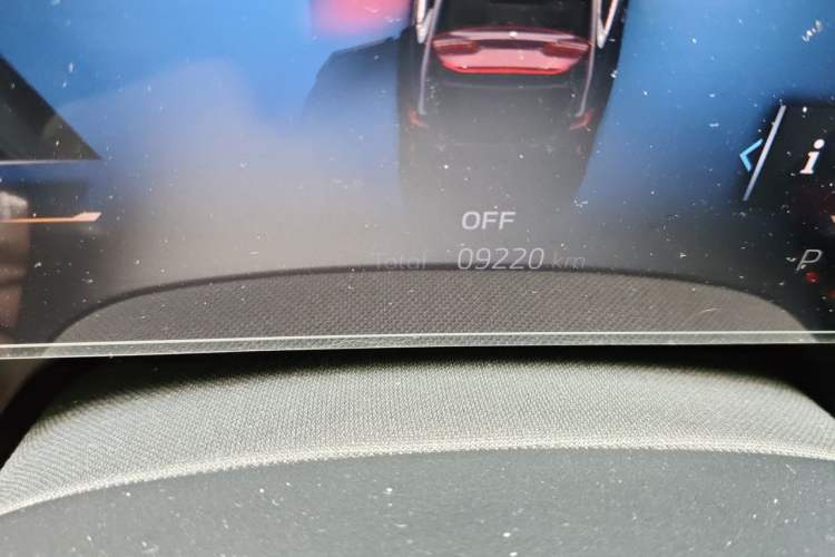 Used BMW 5 Series 2026 525Li M Sport Package Odometer Close Up