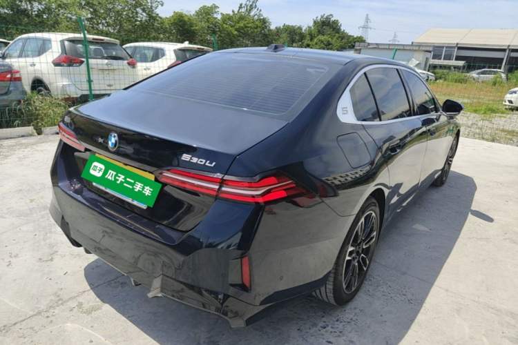 Used BMW 5 Series 2026 530Li Leading M Sport Package Rear Right 45 Deg