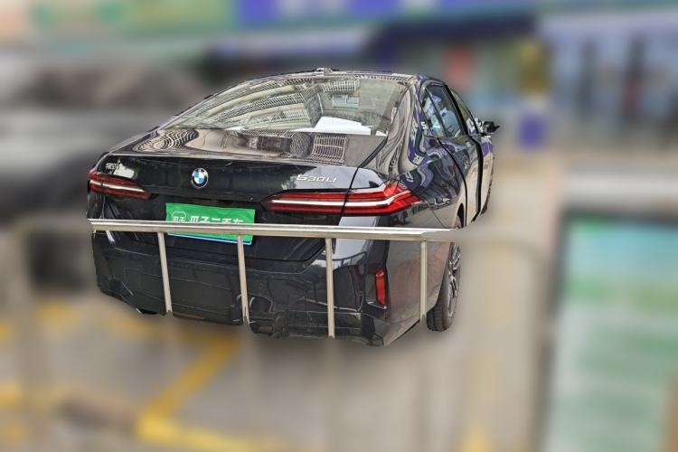Used BMW 5 Series 2026 Facelift Model 530Li Leading Edition M Sport Package Rear Right 45 Deg