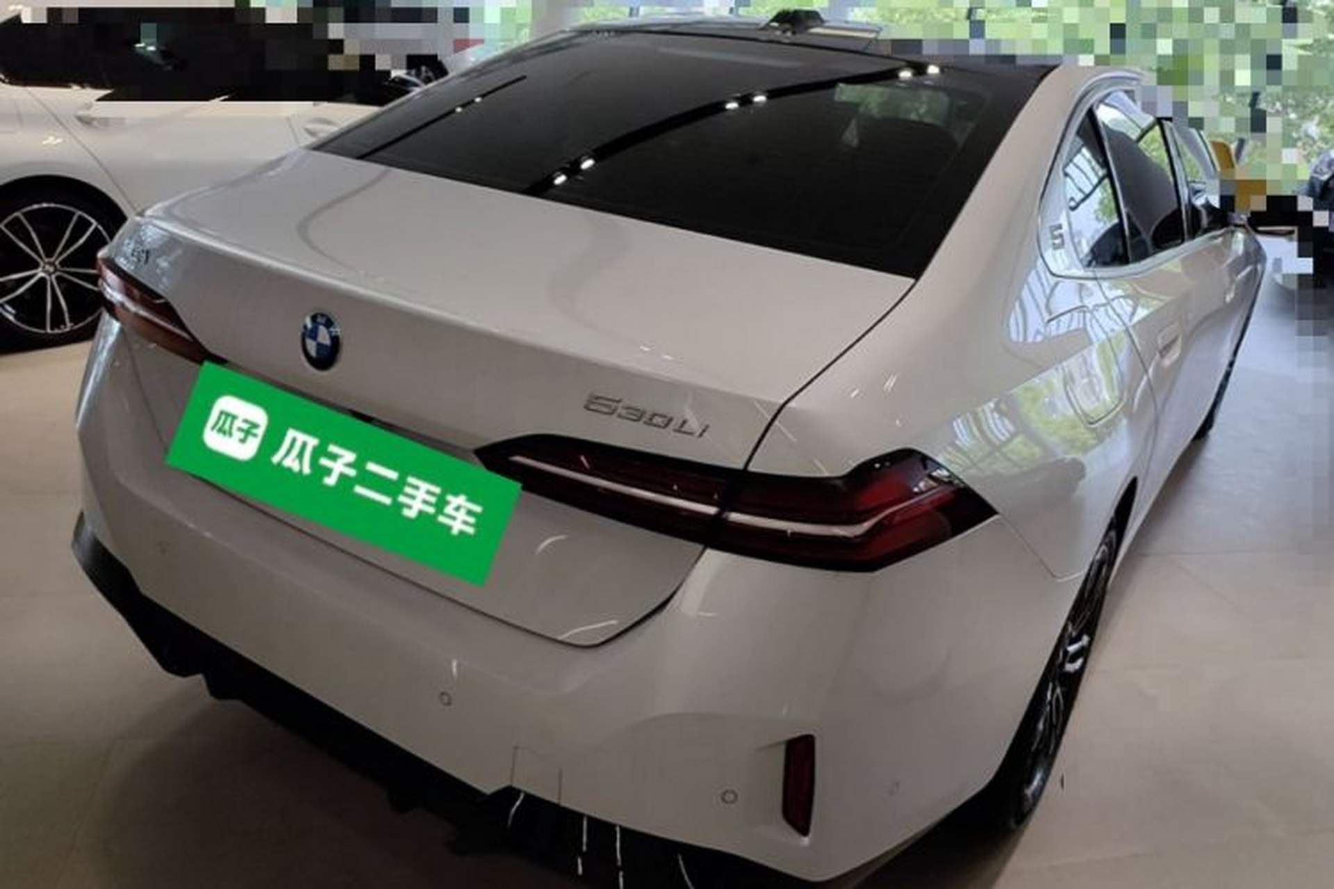 Used BMW 5 Series 2026 Facelift Model 530Li Leading Edition M Sport Package Rear Right 45 Deg