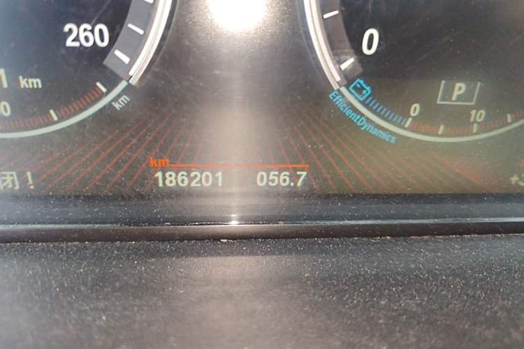 Used BMW 5 Series GT 2010 535i Luxury Edition Odometer Close Up