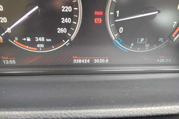 Used BMW 5 Series GT 2010 535i Luxury Edition Odometer Close Up