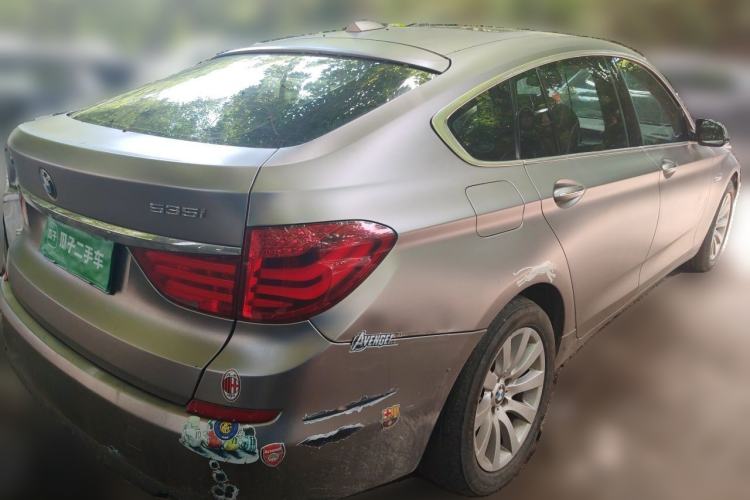 Used BMW 5 Series GT 2010 535i Luxury Edition Rear Right 45 Deg