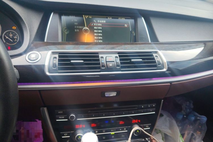 Used BMW 5 Series GT 2010 535i Leading Model Audio And AC Panel