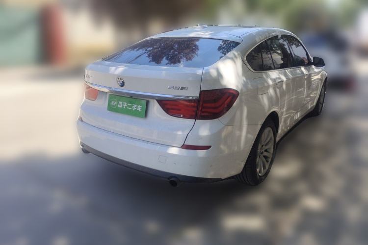 Used BMW 5 Series GT 2010 550i Luxury Edition Rear Right 45 Deg