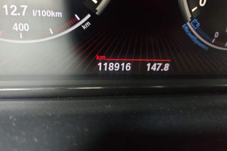 Used BMW 5 Series GT 2011 535i xDrive Luxury Edition Odometer Close Up