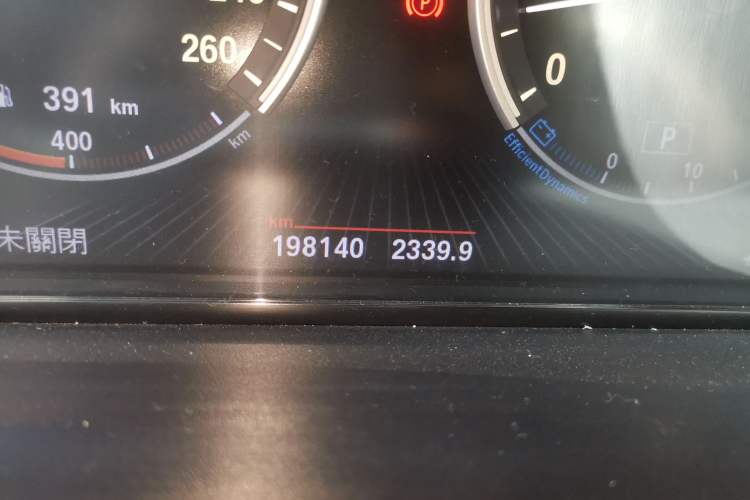 Used BMW 5 Series GT 2011 535i Elegant Edition Odometer Close Up