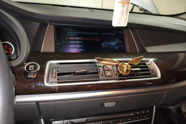 Used BMW 5 Series GT 2013 535i Leading Model Audio And AC Panel